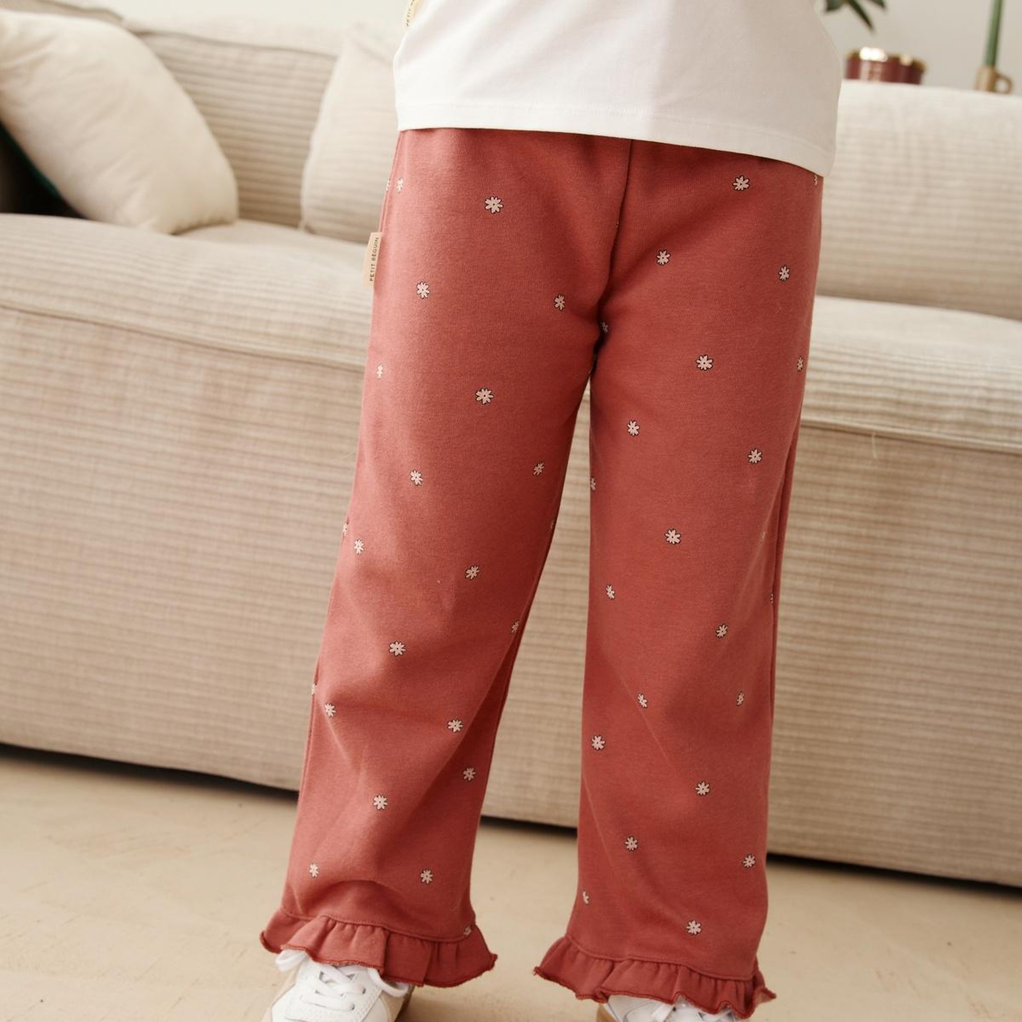 Voir la diapositive 4 : PETIT BEGUIN Pantalon bébé en molleton harmony