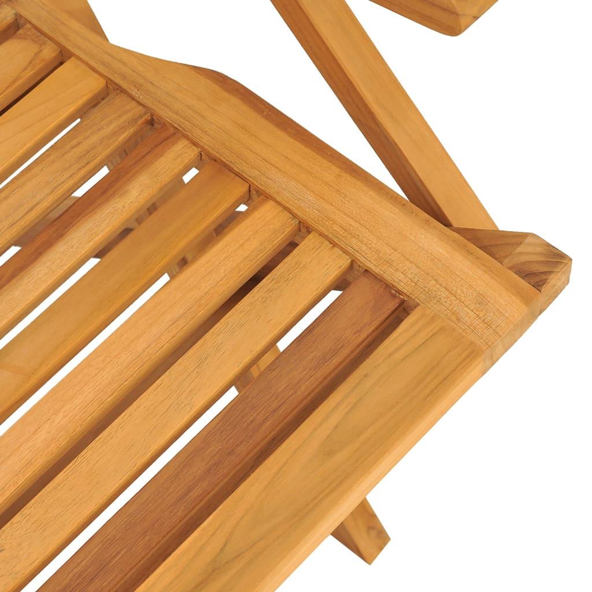 Voir la diapositive 4 : VIDAXL Chaises de jardin pliantes lot de 6 56x63x90cm bois massif teck