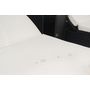 Voir la diapositive 4 : CONCEPT USINE Lot de 2 transats résine tressée noir et matelas blanc SUNNY
