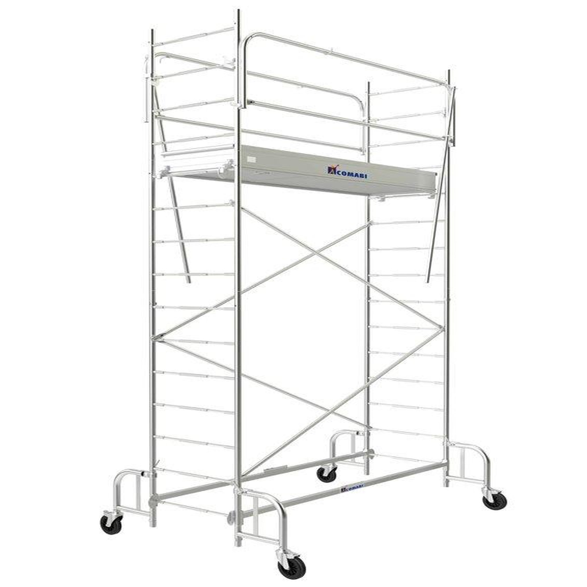 TUBESCA Echafaudage roulant JUNIOR 200  2m80 plancher (4m80 travail)
