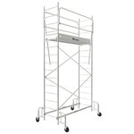 TUBESCA Echafaudage roulant JUNIOR 200  2m80 plancher (4m80 travail)