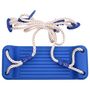 Voir la diapositive 2 : VIDAXL Sièges de balançoire avec cordes 2 pcs bleu 38x16 cm PE