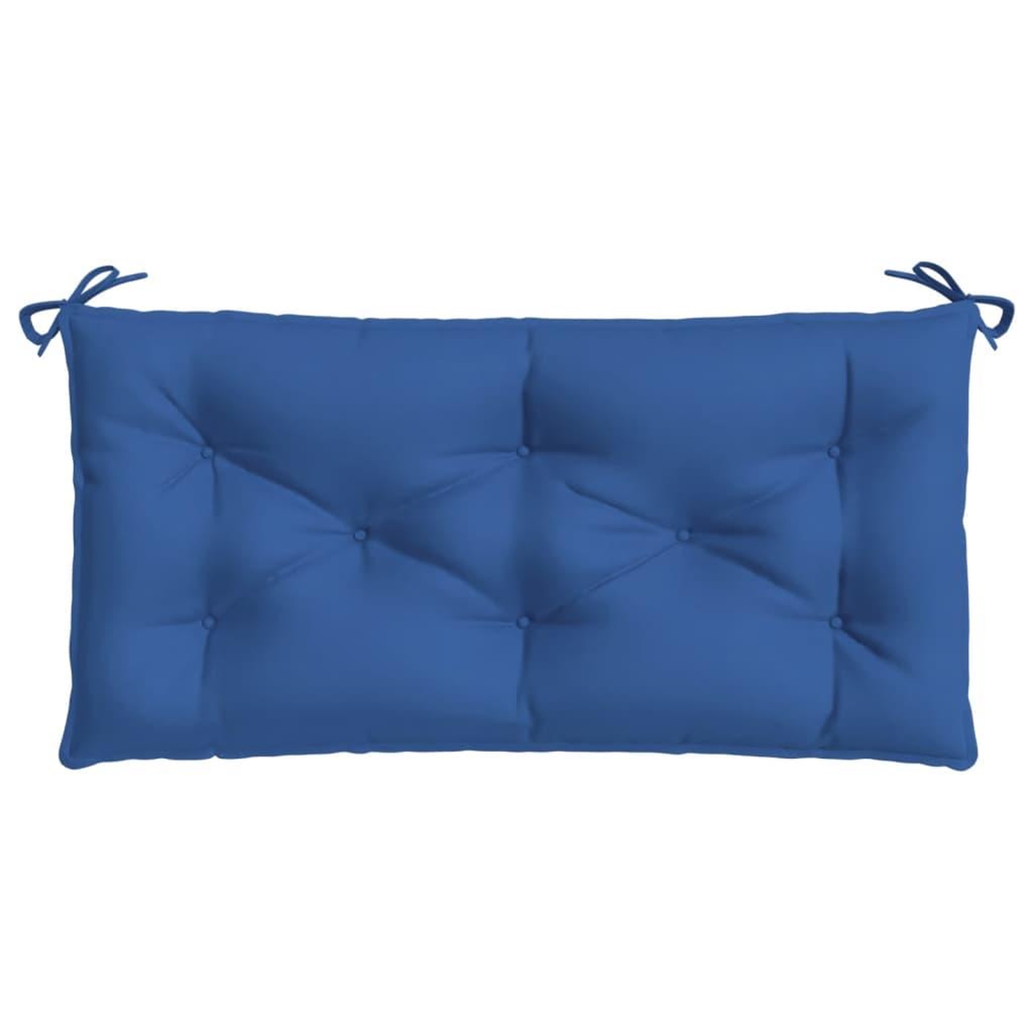 Voir la diapositive 4 : VIDAXL Coussin de banc de jardin bleu 110x50x7 cm tissu oxford