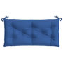 Voir la diapositive 4 : VIDAXL Coussin de banc de jardin bleu 110x50x7 cm tissu oxford