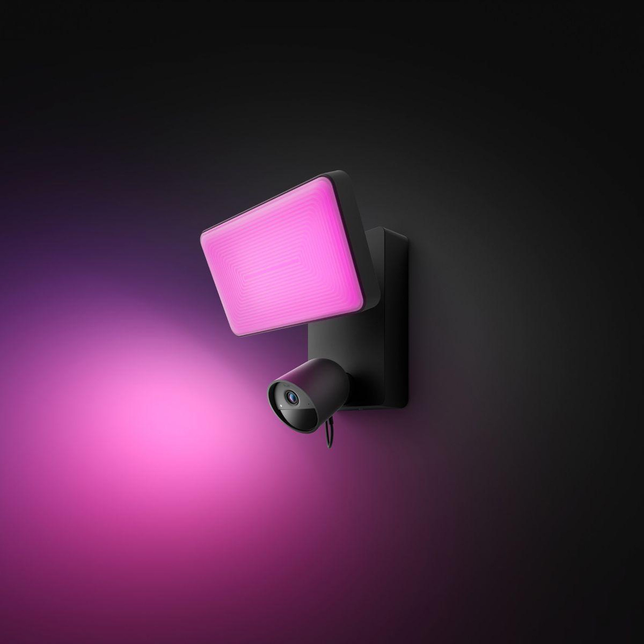 Voir la diapositive 2 : PHILIPS HUE Caméra de surveillance hue secure 1080p floodlight filaire