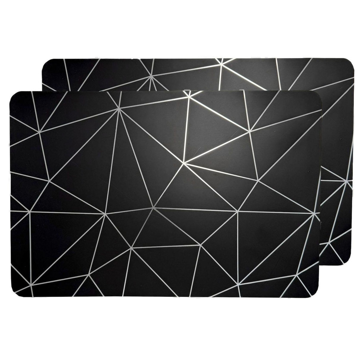 HABITABLE Lot de 2 sets de table avec encre métallique COPPER