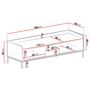 Voir la diapositive 6 : BEST MOBILIER Filipo - meuble tv - 180 cm