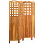 Voir la diapositive 3 : VIDAXL Cloison de separation 4 panneaux 161x2x170 cm Bois d'acacia