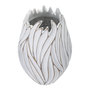 Voir la diapositive 2 : Paris Prix Vase Design en Relief  Honduras  41cm Blanc