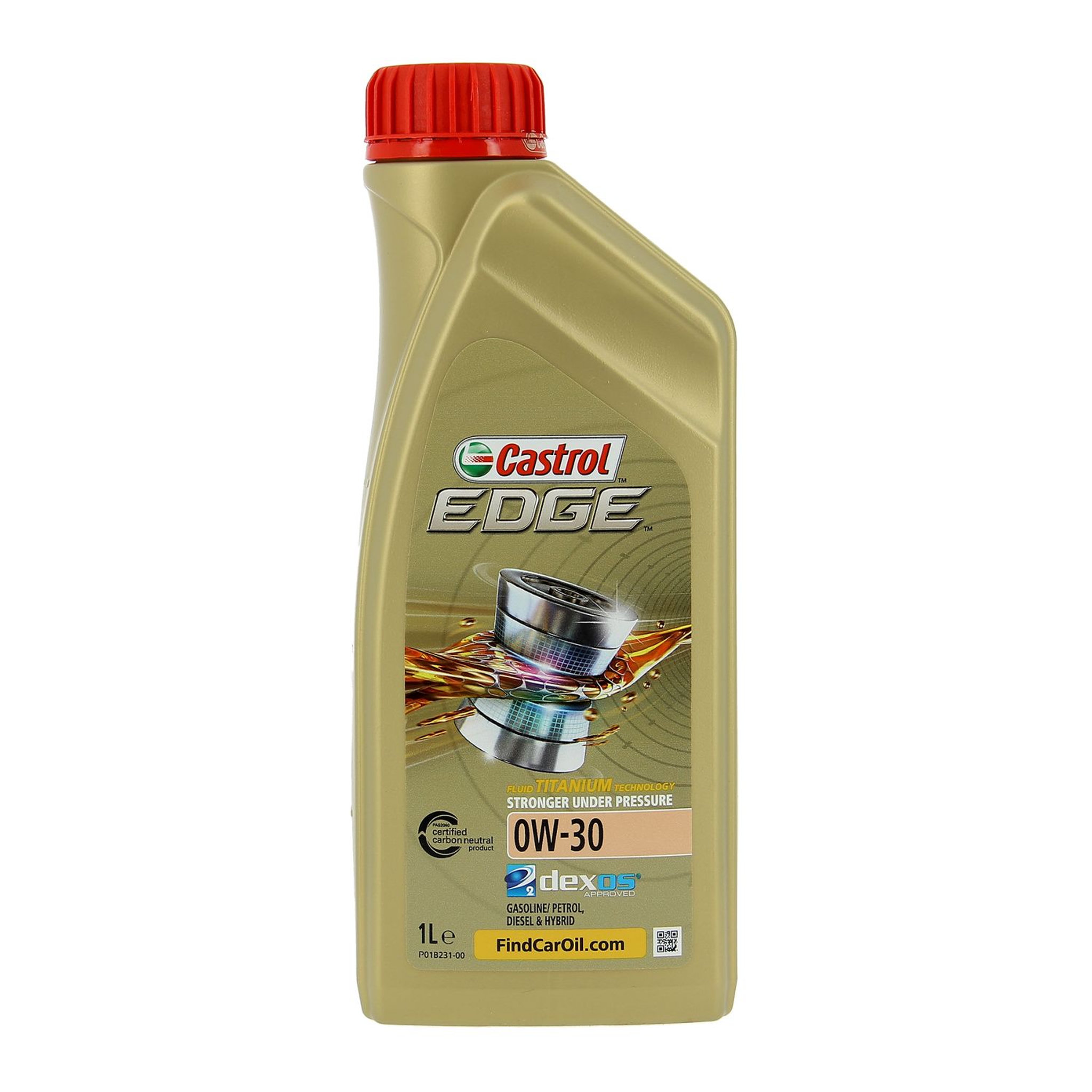 Voir la diapositive 1 : Castrol Huile moteur CASTROL EDGE 0W-30 1L