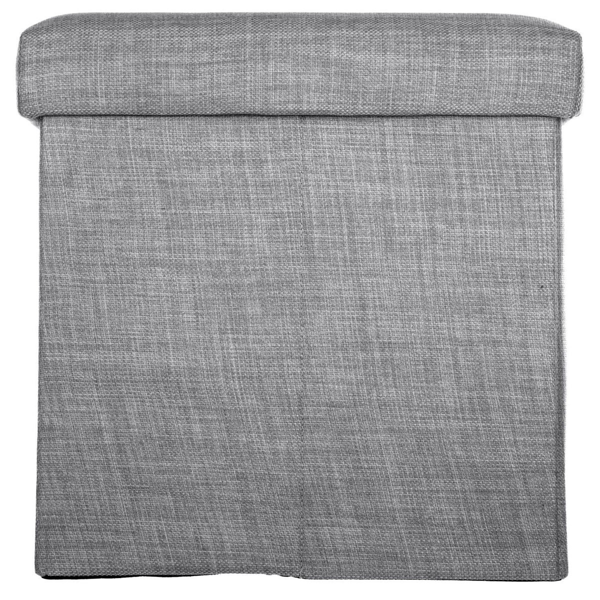 ATMOSPHERA Pouf coffre pliable Tomaz - L. 38 x H. 38 cm