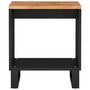 Voir la diapositive 4 : VIDAXL Table basse 40x31x46 cm Bois d'acacia solide et d'ingenierie