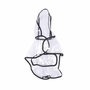 Voir la diapositive 1 : Paris Prix Imperméable pour Chien  Transparent  50cm Noir