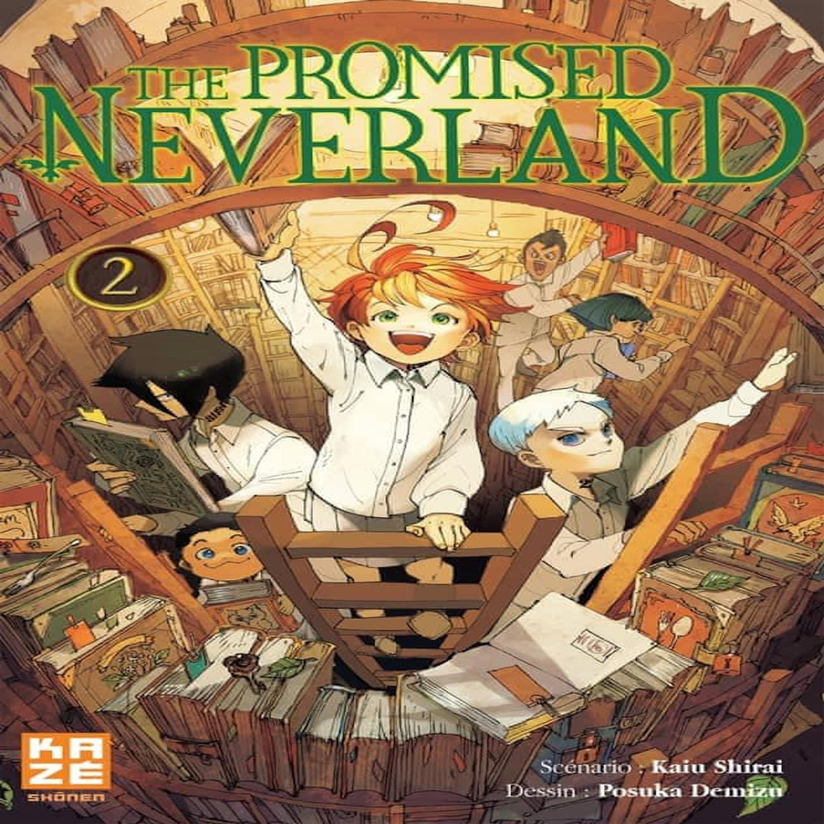 THE PROMISED NEVERLAND TOME 2 : SOUS CONTROLE, Shirai Kaiu