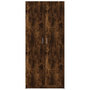 Voir la diapositive 3 : VIDAXL Garde-robe Chene fume 80x52x180 cm Bois d'ingenierie