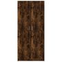 Voir la diapositive 3 : VIDAXL Garde-robe Chene fume 80x52x180 cm Bois d'ingenierie