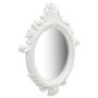 Voir la diapositive 2 : VIDAXL Miroir mural style chateau 56x76 cm Blanc