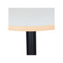 Voir la diapositive 3 : Paris Prix Table de Repas Design  Polanzia  80cm Blanc & Noir