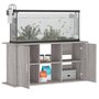 Voir la diapositive 4 : VIDAXL Support pour aquarium sonoma gris 121x41x58cm bois d ingénierie