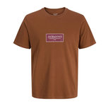 Jack & Jones T-Shirt Camel Homme Jack & Jones Greene. Coloris disponibles : Marron