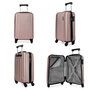 Voir la diapositive 3 : David Jones Lot 2 valises cabines rigides dont une 55cm et une underseat XS 45cm
