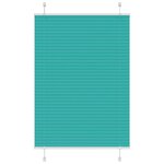 VIDAXL Store plisse vert petrole 95x100 cm largeur du tissu 94,4 cm