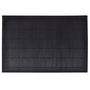 Voir la diapositive 2 : VIDAXL Napperons 6 pcs Bambou 30 x 45 cm Noir