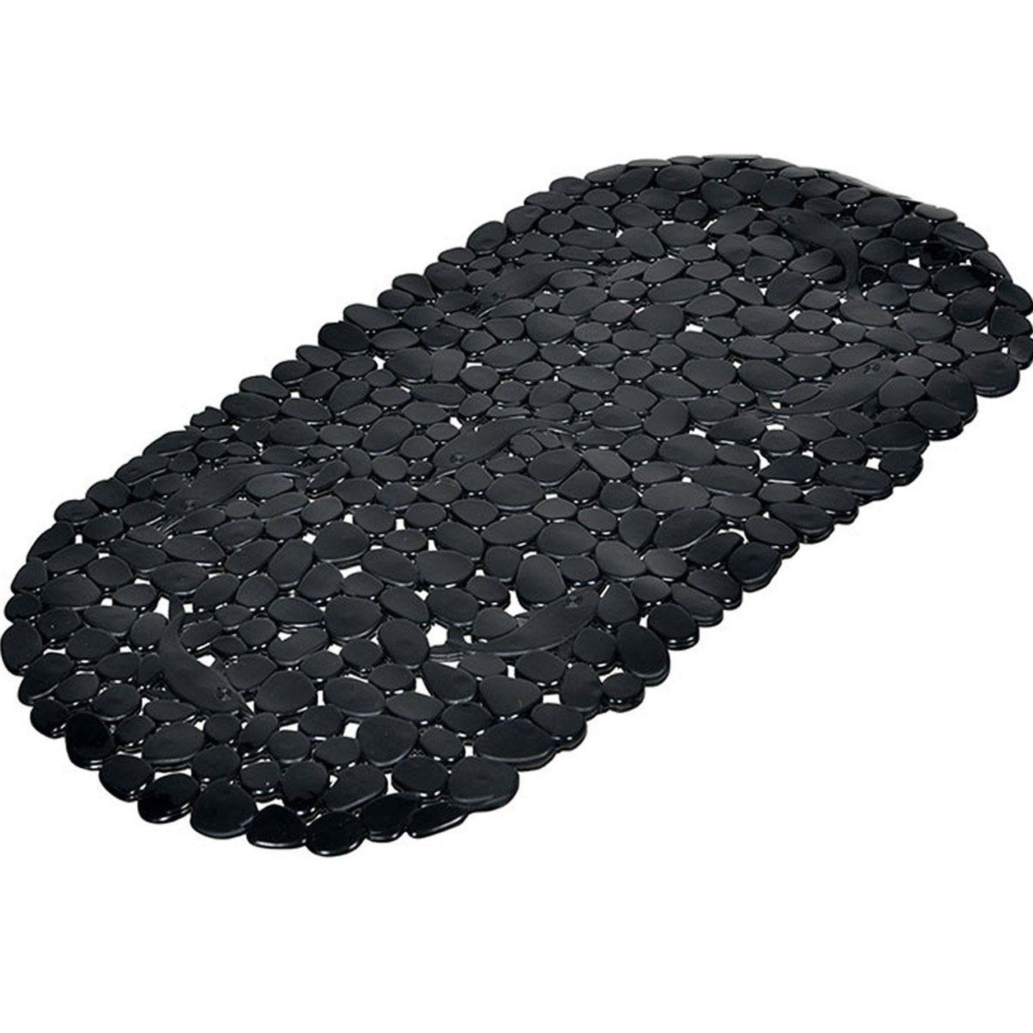 Douceur d'Intérieur Fond de bain galets  vitamine ii  36x69cm noir