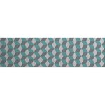 HABITABLE Crédence adhésive en alu Cube - L. 90 x l. 20 cm - Gris