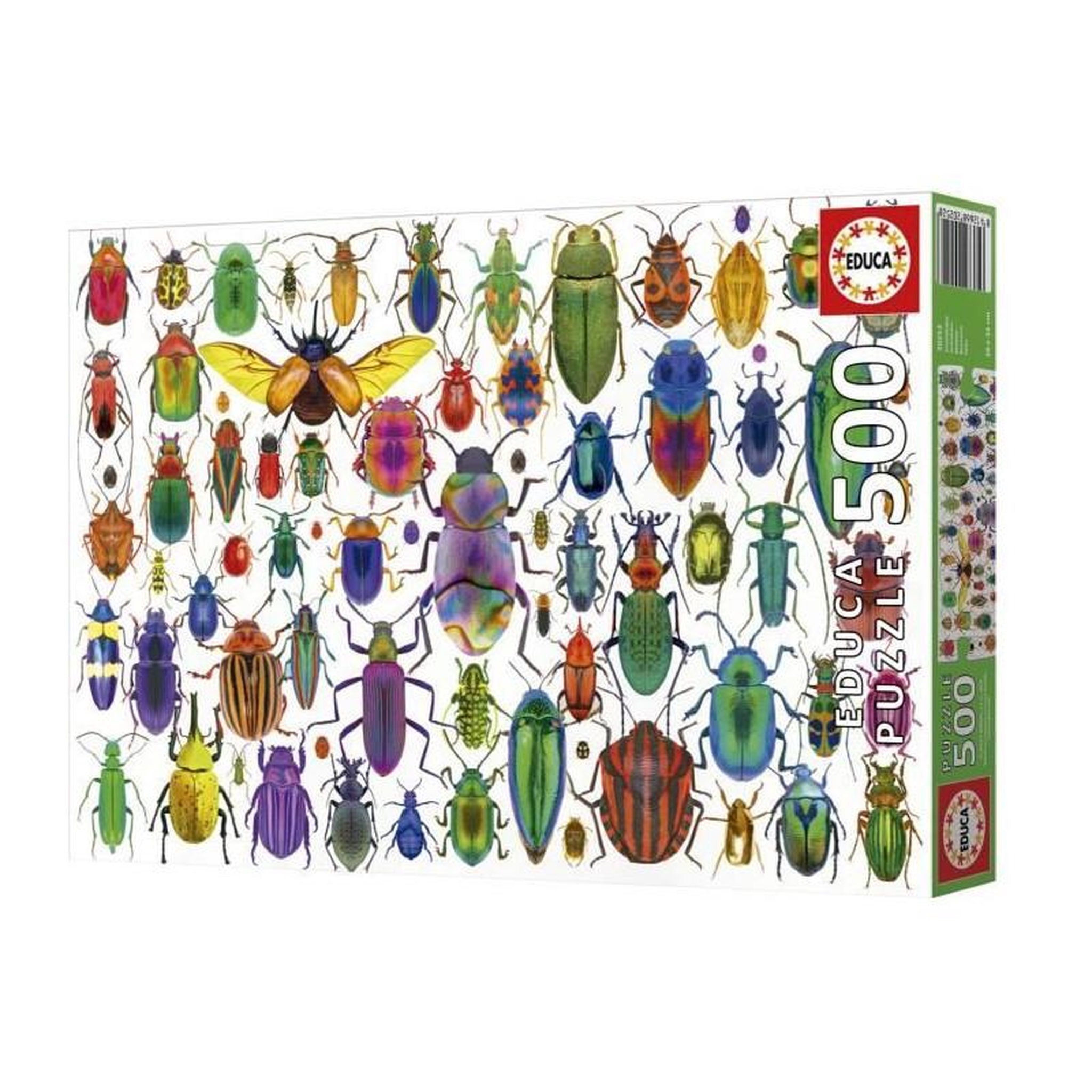 Voir la diapositive 3 : EDUCA Puzzle adulte -  Scarabee 500 pcs