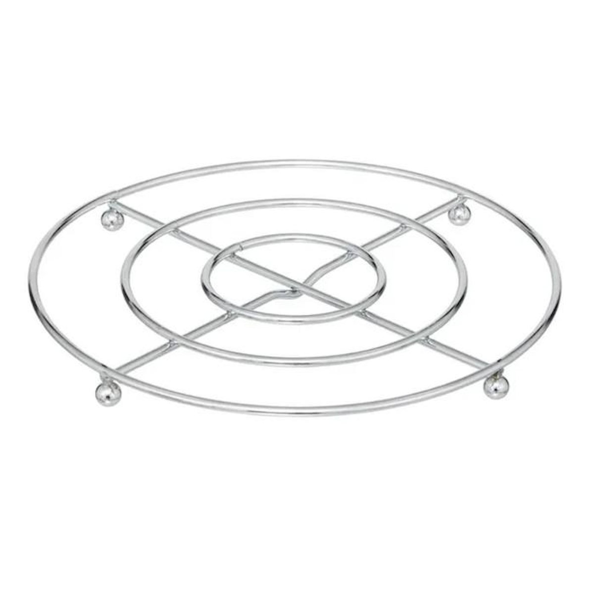 FIVE Dessous de Plat en Métal  Cuisine  20cm Argent