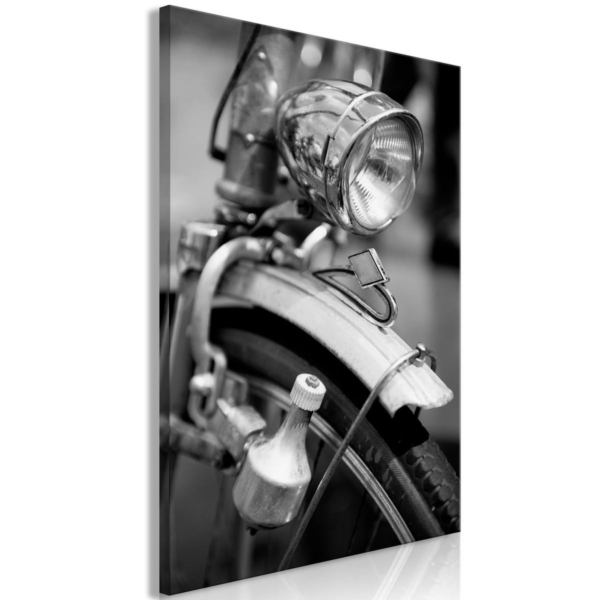 Paris Prix Tableau imprimé  bicycle details. Coloris disponibles : Multicolore