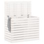 Voir la diapositive 3 : VIDAXL Panier a linge blanc 88,5x44x66 cm bois massif de pin