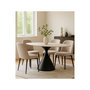 Voir la diapositive 5 : Paris Prix Table de Repas Ovale  Space  180cm Noir