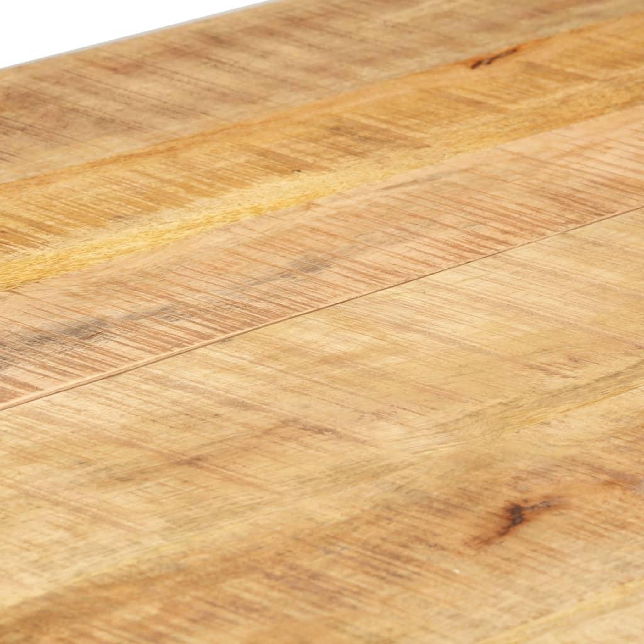 Voir la diapositive 5 : VIDAXL Table a manger 140x70x76 cm Bois de manguier brut massif