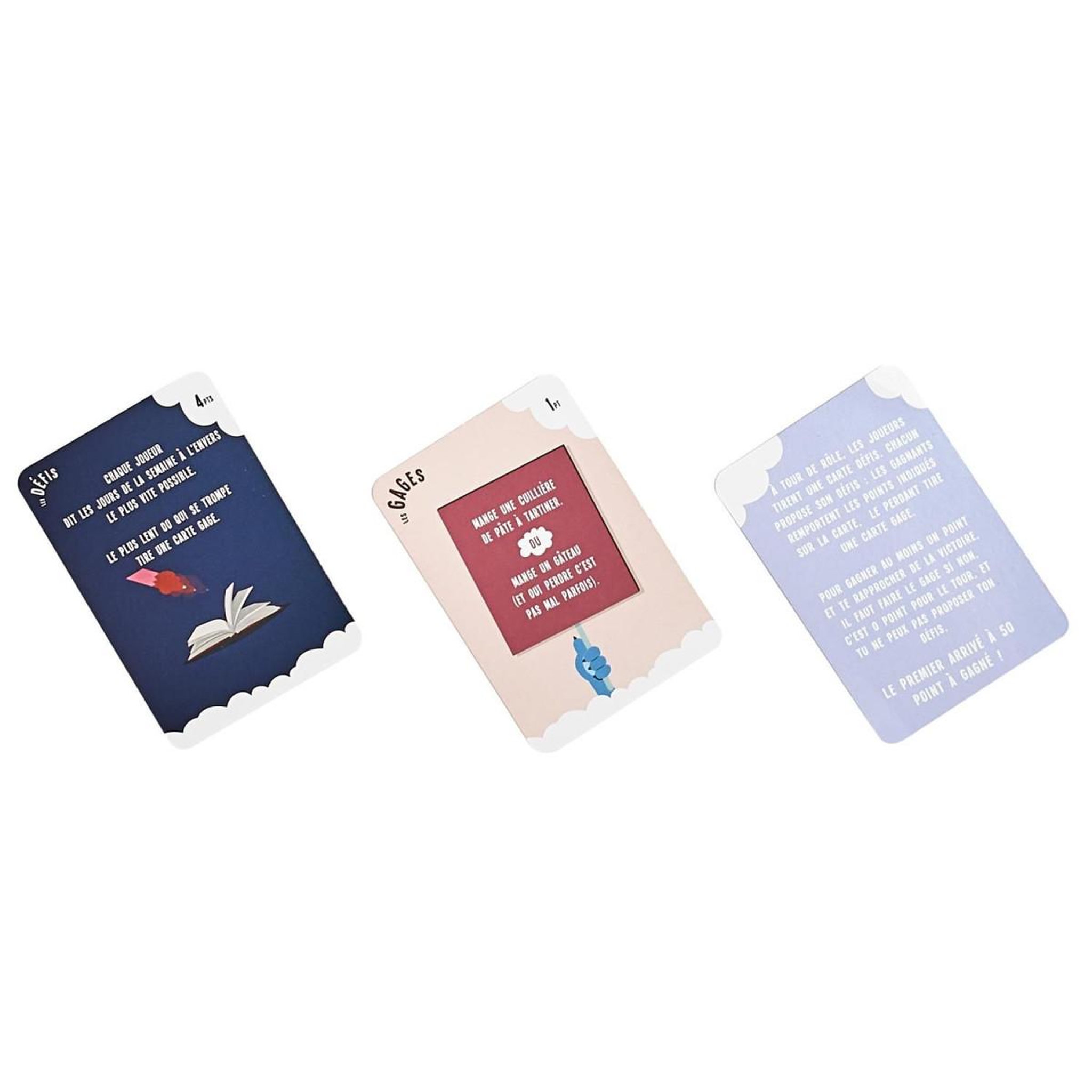 Voir la diapositive 4 : Jeux 2 momes Jeu du Cap ou pas Cap  60 Cartes  9cm Multicolore