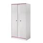 Voir la diapositive 2 : Armoire 2 portes 3 étagères REVERSO