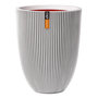 Voir la diapositive 2 : CAPI Capi Vase elegant Groove 34x46 cm ivoire