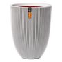 Voir la diapositive 2 : CAPI Capi Vase elegant Groove 34x46 cm ivoire