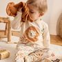 Voir la diapositive 5 : Petit Béguin Pyjama enfant 2 pièces à pieds retroussables Tango