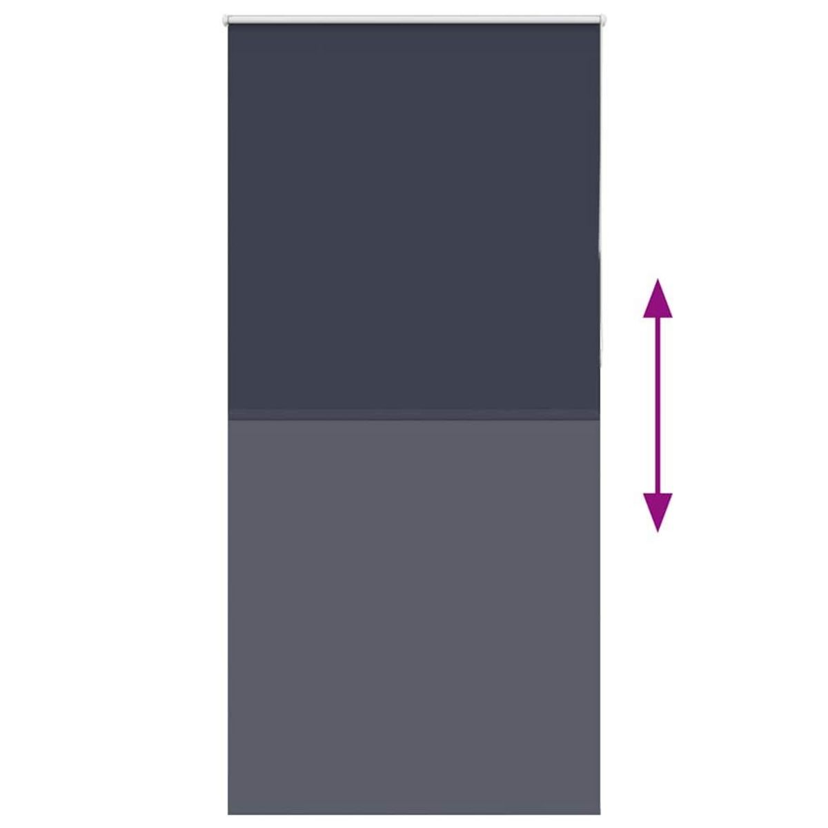 VIDAXL Store enrouleur occultant largeur du tissu 100,7 cm polyester