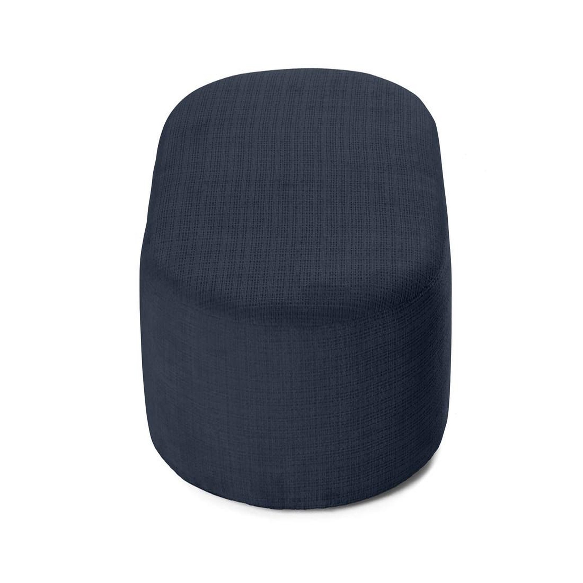 Voir la diapositive 4 : BEST MOBILIER Miro - pouf en velours texturé