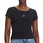 CALVIN KLEIN JEANS T Shirt  Femme Calvin Klein  abel 2x2. Coloris disponibles : Noir