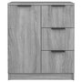 Voir la diapositive 3 : VIDAXL Buffet Sonoma gris 60x30x70 cm Bois d ingénierie