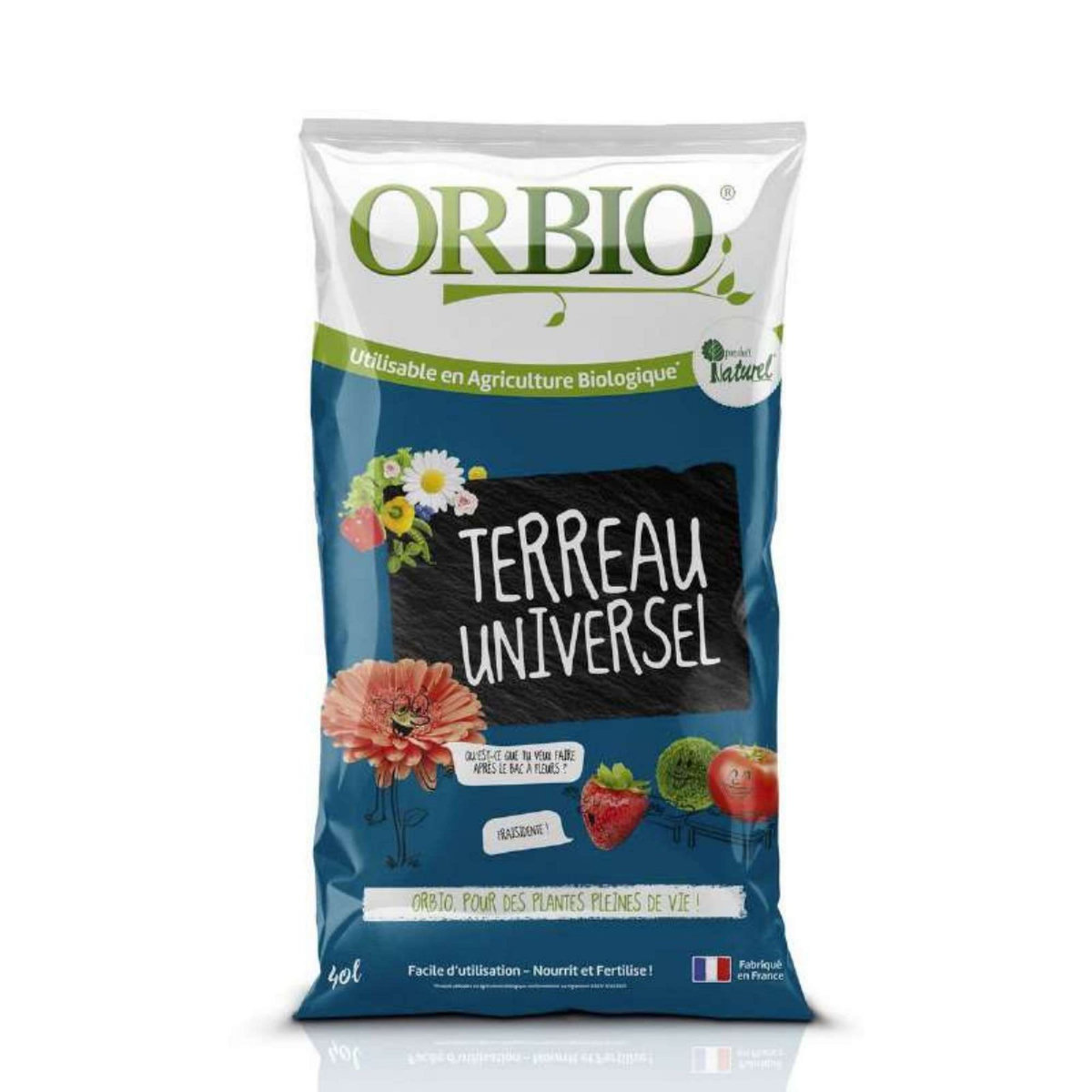  Terreau universel Orbio 40L
