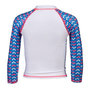 Voir la diapositive 2 : ARENA Lycra Blanc/Bleu/Rose Fille Arena Friends Kids