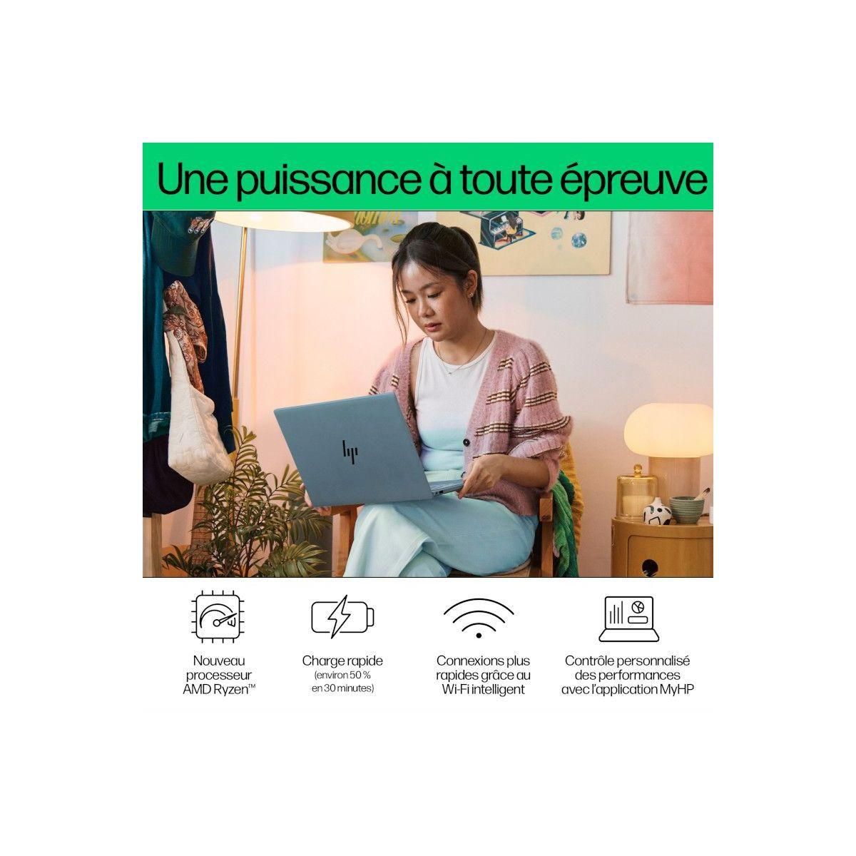 HP Ordinateur portable PavilionPlus 14-ey0018nf OLED