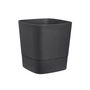 Voir la diapositive 3 : ELHO Pot de fleurs carré extérieur/intérieur 38 x 38 cm Elho Aqua Care Greensense gris charbon