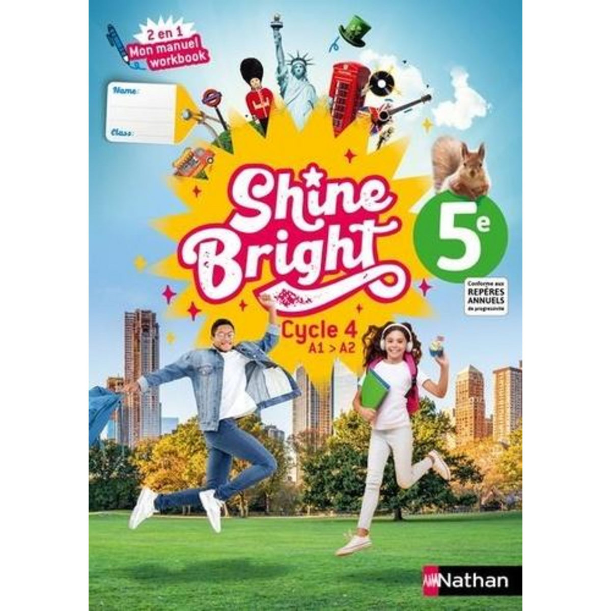 SHINE BRIGHT 5E A1>A2. EDITION 2024, Escales Corinne