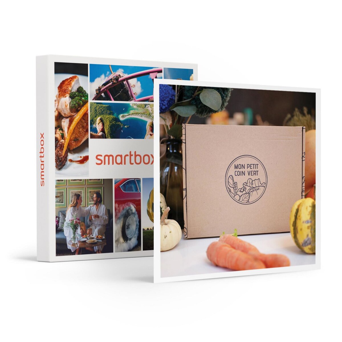 Smartbox 2 mois d'abonnement à un kit de jardinage : graines, gazette et pastilles de coco - Coffret Cadeau Multi-thèmes